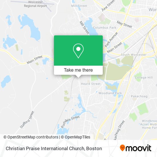 Christian Praise International Church map