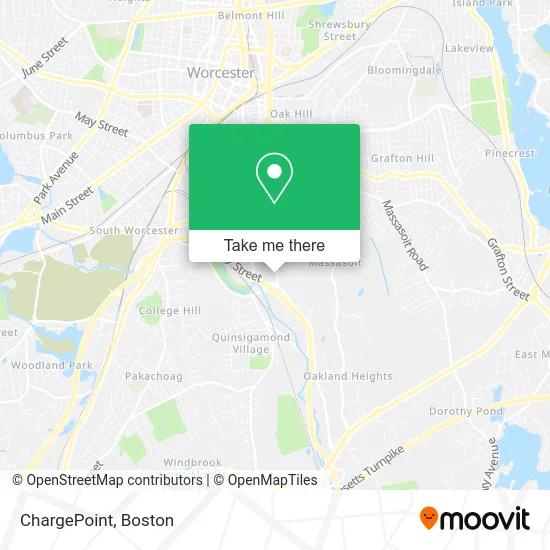 ChargePoint map