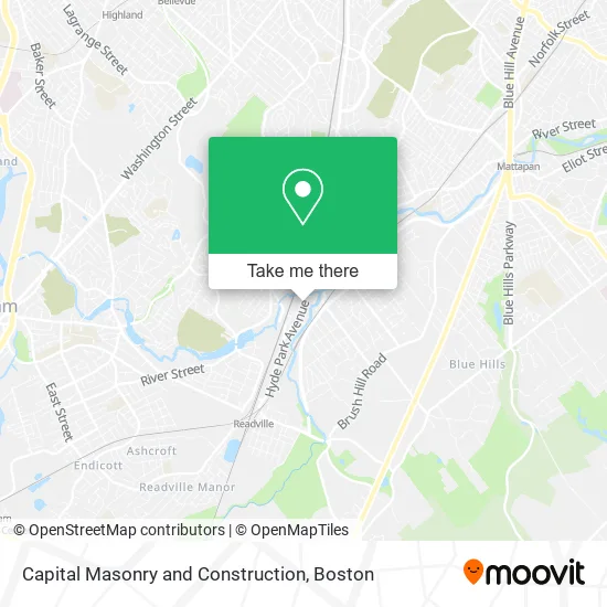 Capital Masonry and Construction map