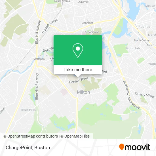 ChargePoint map