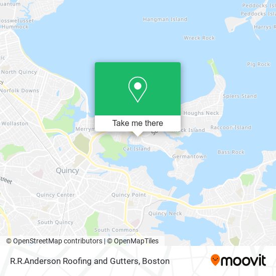 Mapa de R.R.Anderson Roofing and Gutters