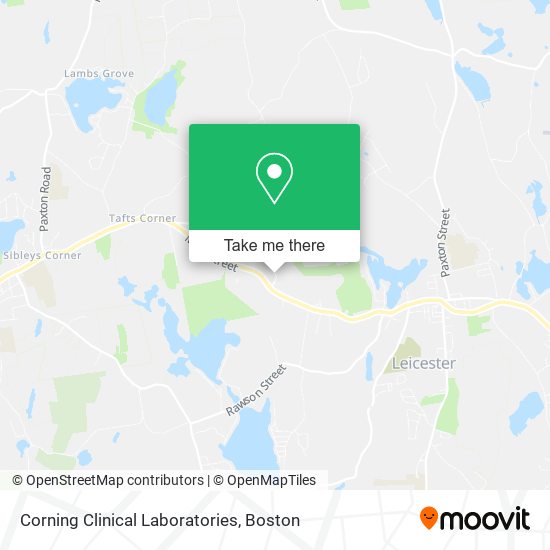 Mapa de Corning Clinical Laboratories