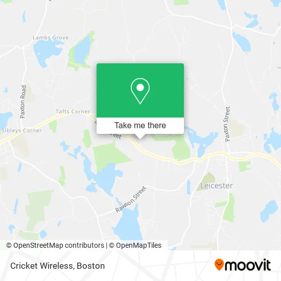 Cricket Wireless map