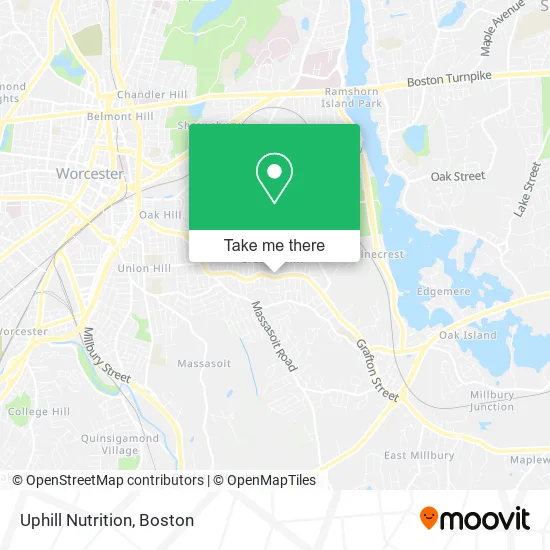 Uphill Nutrition map