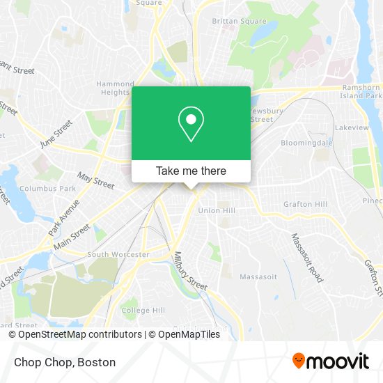 Mapa de Chop Chop