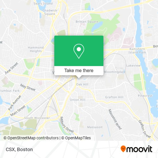 CSX map