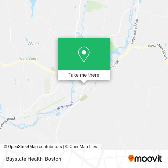 Baystate Health map