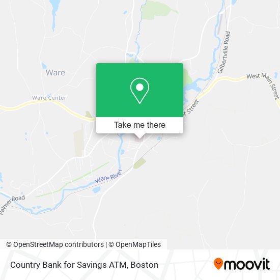 Country Bank for Savings ATM map