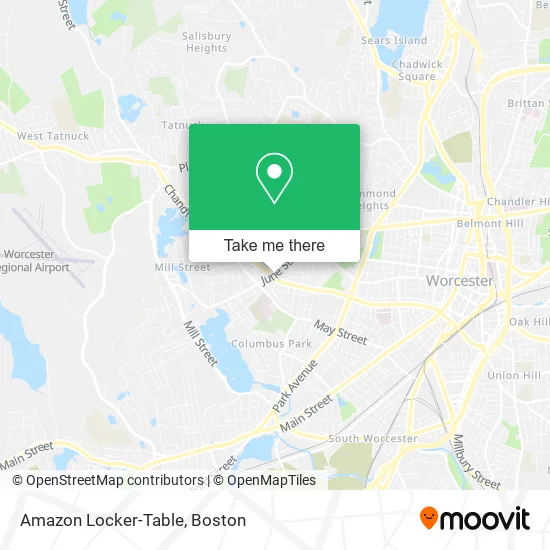 Amazon Locker-Table map