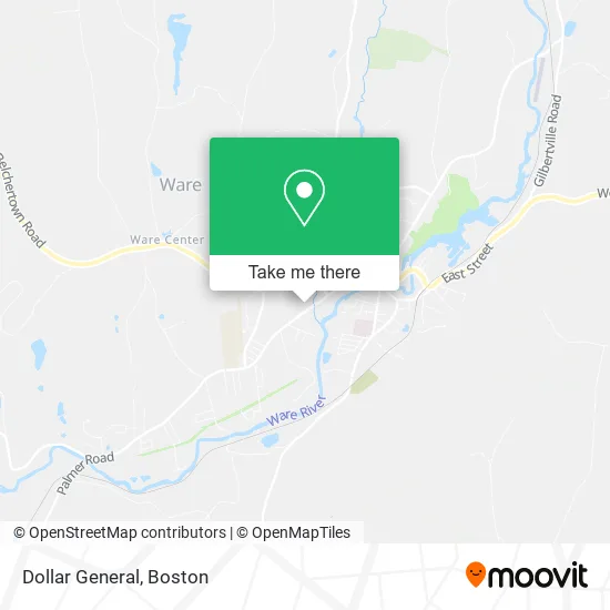 Mapa de Dollar General