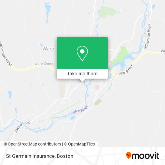 Mapa de St Germain Insurance