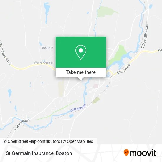 St Germain Insurance map