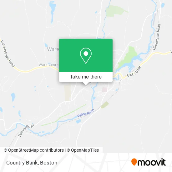 Country Bank map