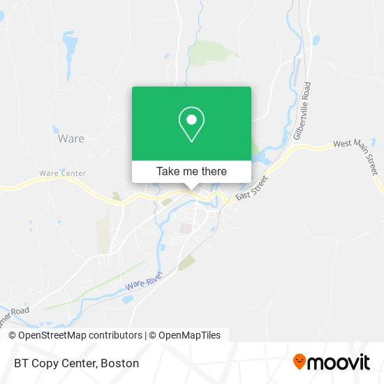 Mapa de BT Copy Center