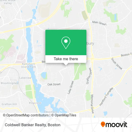 Coldwell Banker Realty map