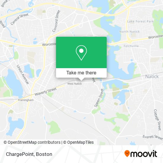 ChargePoint map