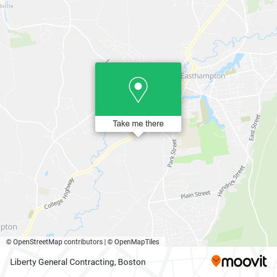 Liberty General Contracting map