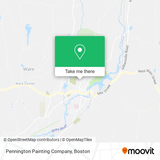 Pennington Painting Company map