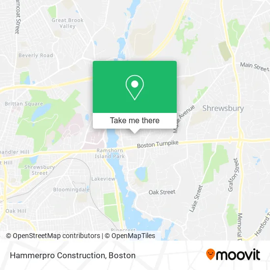Mapa de Hammerpro Construction