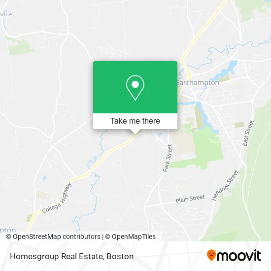 Homesgroup Real Estate map