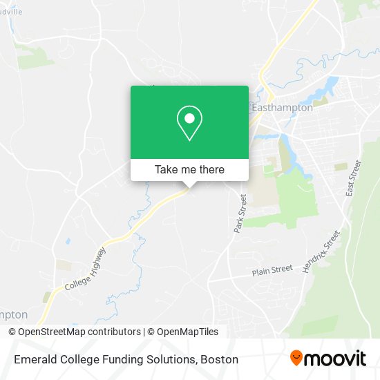Emerald College Funding Solutions map