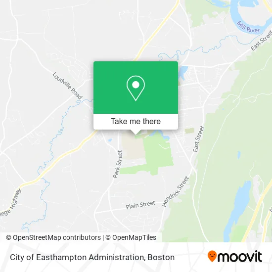 City of Easthampton Administration map