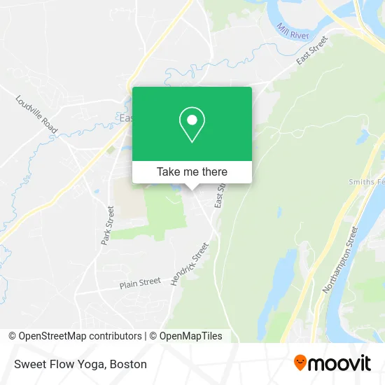 Sweet Flow Yoga map