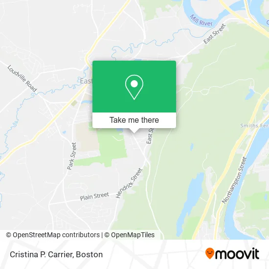Cristina P. Carrier map