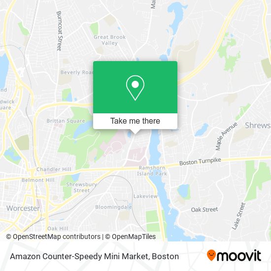 Amazon Counter-Speedy Mini Market map