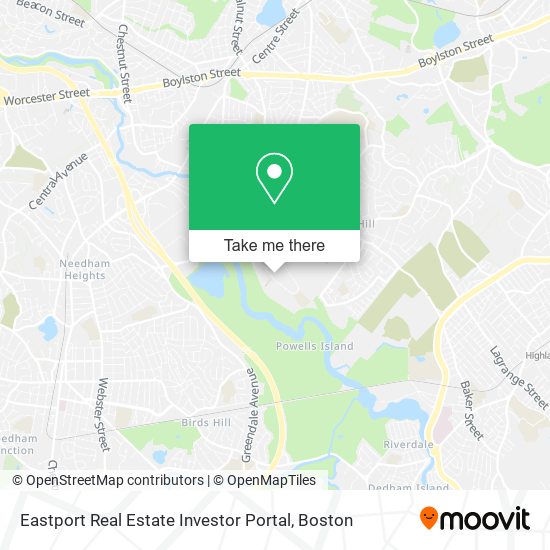 Mapa de Eastport Real Estate Investor Portal