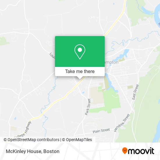 Mapa de McKinley House