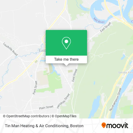 Tin Man Heating & Air Conditioning map