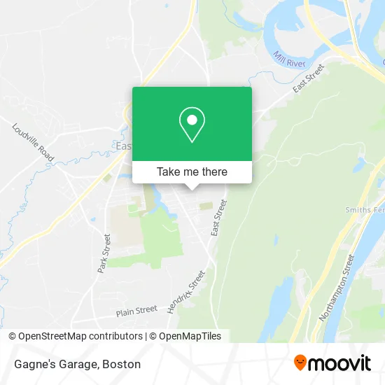 Gagne's Garage map