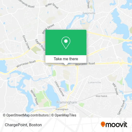 ChargePoint map