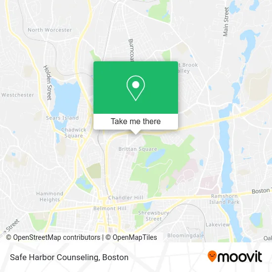 Safe Harbor Counseling map