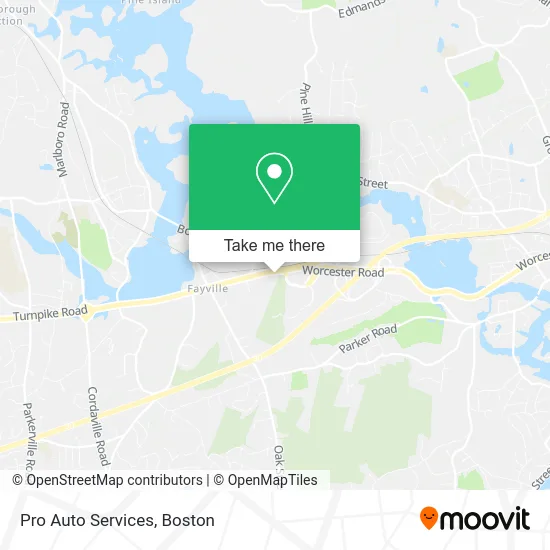 Pro Auto Services map