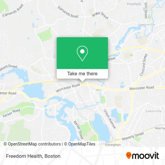 Freedom Health map