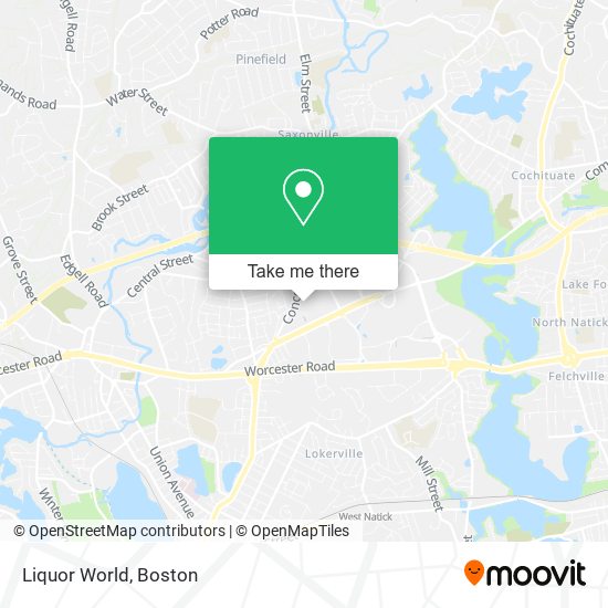 Mapa de Liquor World