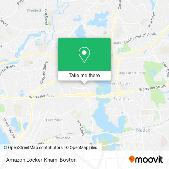 Amazon Locker-Kham map