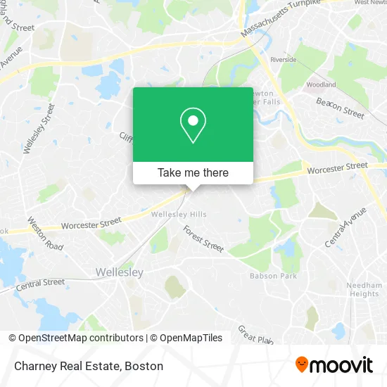 Charney Real Estate map