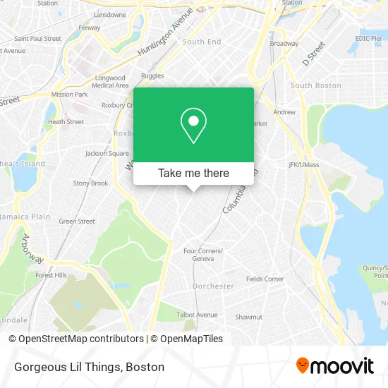 Gorgeous Lil Things map