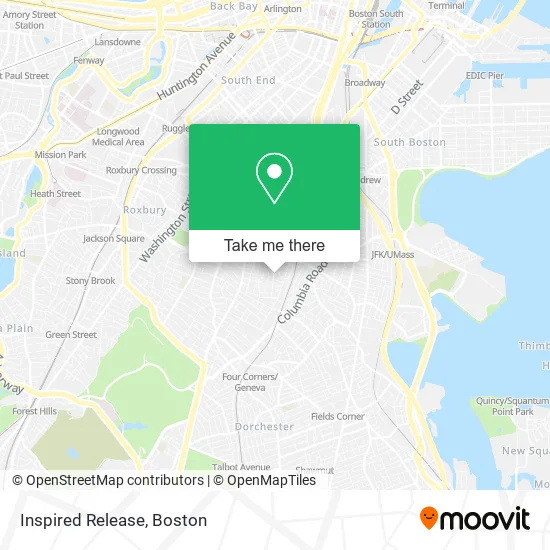 Inspired Release map