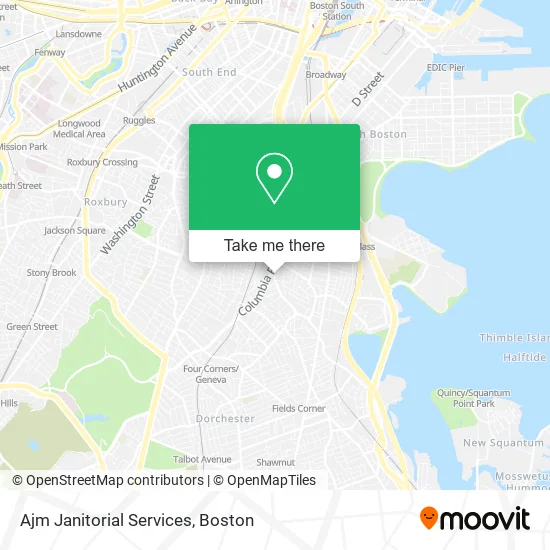 Ajm Janitorial Services map