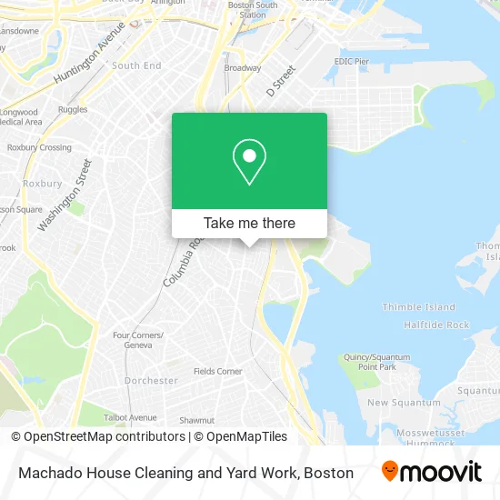 Machado House Cleaning and Yard Work map