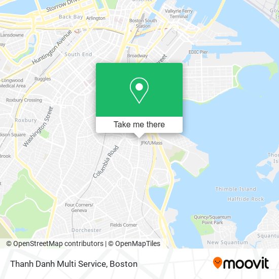 Thanh Danh Multi Service map