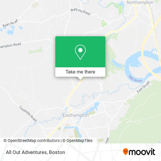Mapa de All Out Adventures