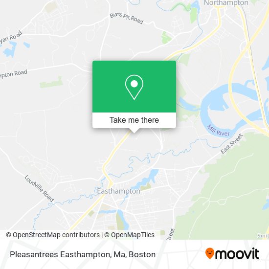 Pleasantrees Easthampton, Ma map