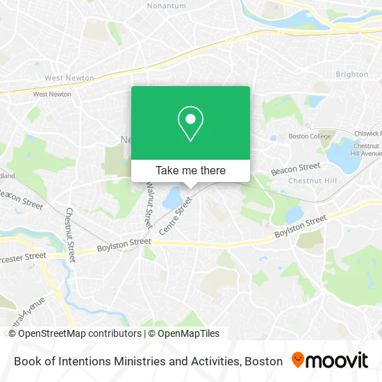 Mapa de Book of Intentions Ministries and Activities