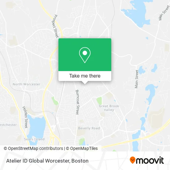 Atelier ID Global Worcester map