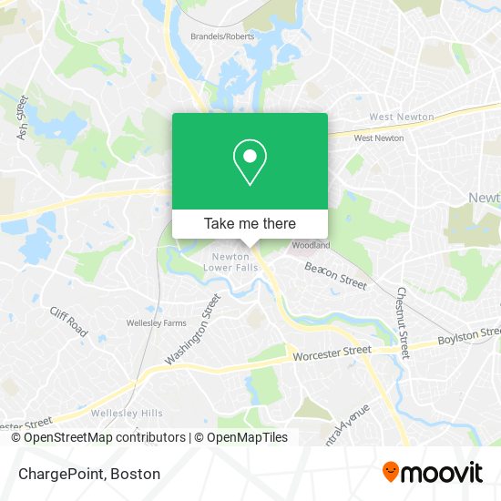 ChargePoint map